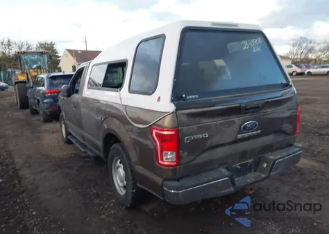 2017 Ford F-150 Xl из США, поврежденный, VIN 1FTMF1CPXHKC94327